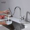 Kibi Circular Single Handle Pull Down Kitchen & Bar Sink Faucet with Soap Dispenser C-KKF2011CH-KSD100CH - alternate 5